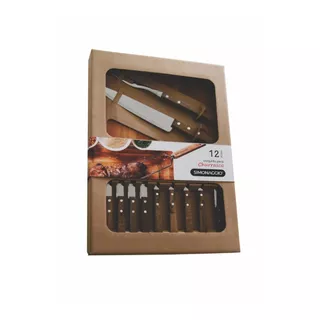 Kit Parrillero Asados Grill Con Cubiertos Acero Inoxidable 