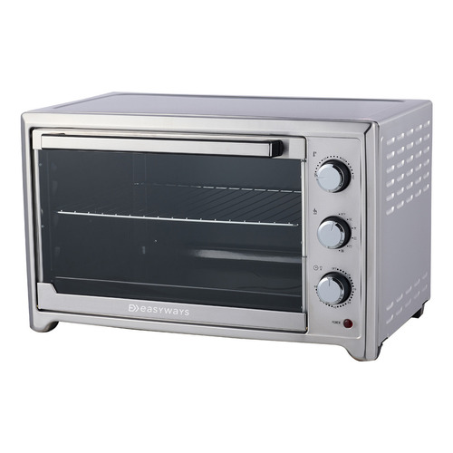 Horno Eléctrico Oven Master 45 L + Convección Y Spiedo Color Acero