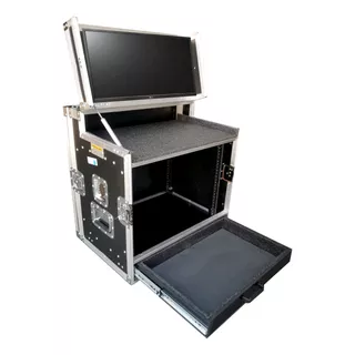 Case Rack Para Ui24 + 5u + Gaveta Com 2 Respiradores