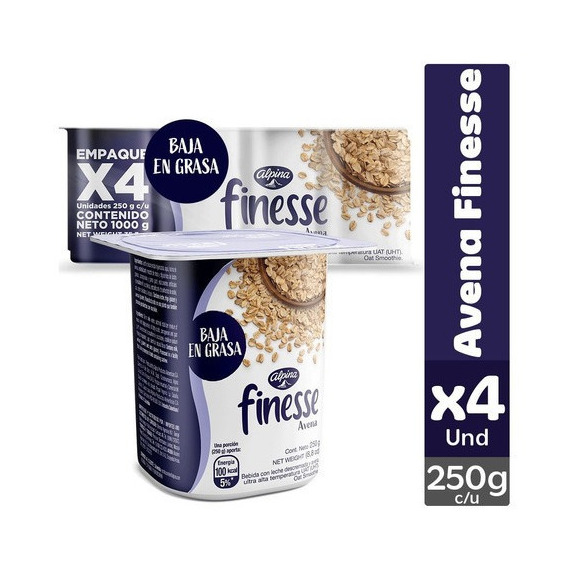 Avena Finesse X 4 250gr 