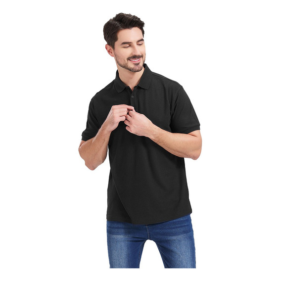 Playera Casual Moda Tipo Polo Súper Calidad Clazzic Algodón