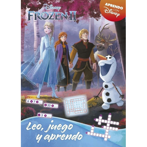 Leo, Juego Y Aprendo Con Frozen Ii, De Disney. Editorial Alfaguara, Tapa Blanda En Español, 2020