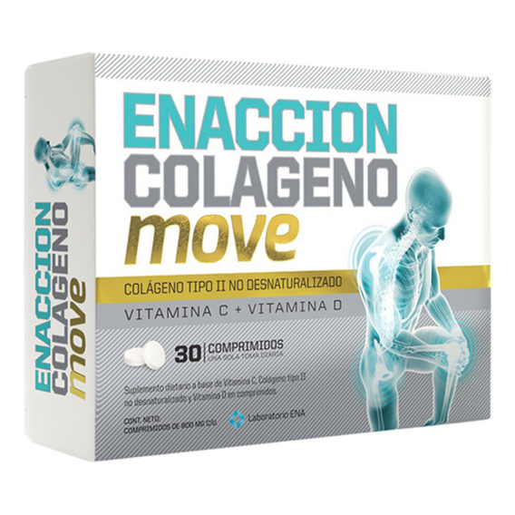 Enaccion Colageno Move Suplemento Deportivo X 30 Comp