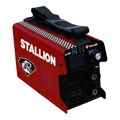 Soldadora Inverter Stallion Str14 Roja 130amp 60hz Voltaje Dual 110v/220v