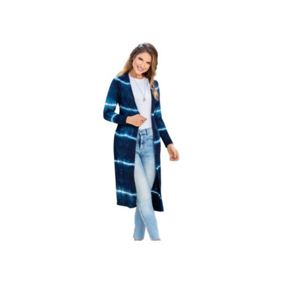 Kimono Juvenil Para Mujer Mp -azul Navy