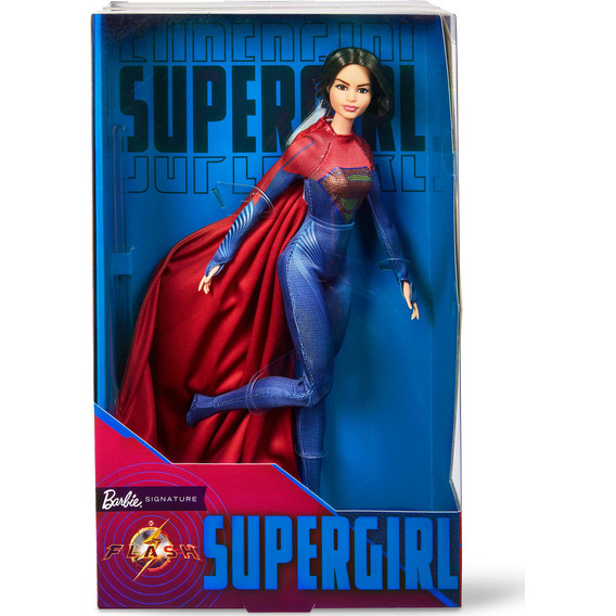 Muñeca Barbie Supergirl, Muñeca Coleccionable De La Pelí