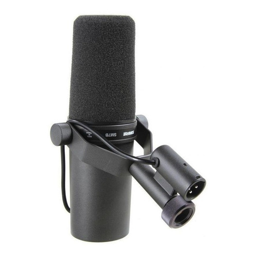 Micrófono Shure SM SM7B Dinámico Cardioide color negro