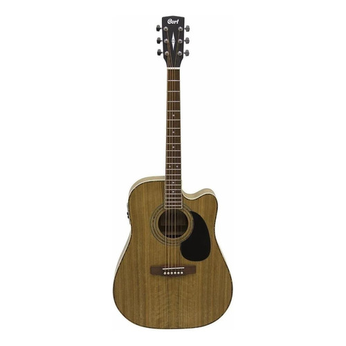 Guitarra Electroacústica Cort Standard AD880CE para diestros open pore