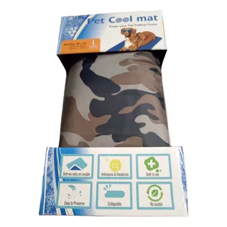 Pet Cool Mat Mantas Refrescantes Para Mascotas Xxl 120 X80