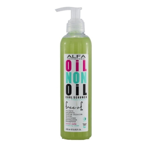 Gel Oil Non Oil Curl Scrunch Alfa Professional Apto X 240ml