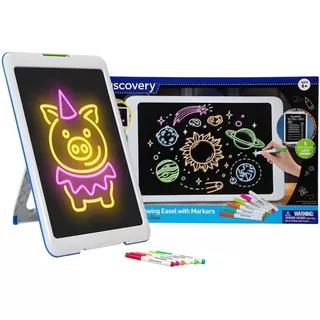Discovery Kids Tableta Luminosa Con Marcadores