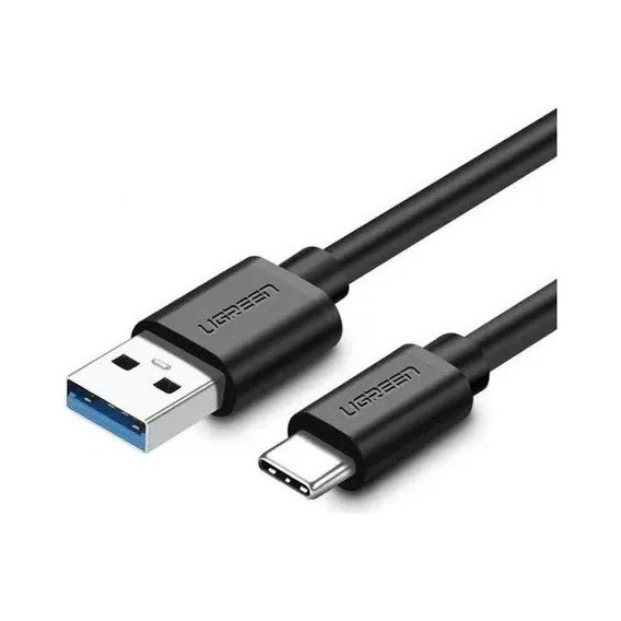 Cable Ugreen USB 3.0 Ugreen para Type-C 20881, color negro