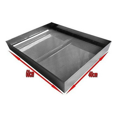 Escorredor Fritura Inox Bandeja 40x60x6cm Pastel Salgados