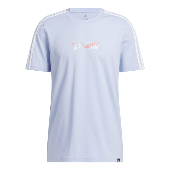 Polera Estampada Sportswear 3 Tiras Sport Optimist (manga Co