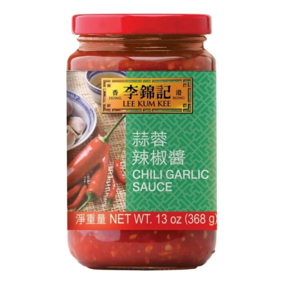 Pack 2 Frascos De Chili Garlic Sauce Lee Kum Kee 368g