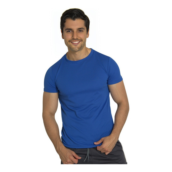 Playera Deportiva Dry Fit Cuello Redondo Entrenamiento Gym