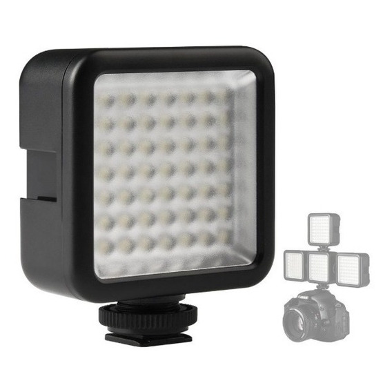 Iluminador Led Luz De Video 49 Luces Led W49 Flash