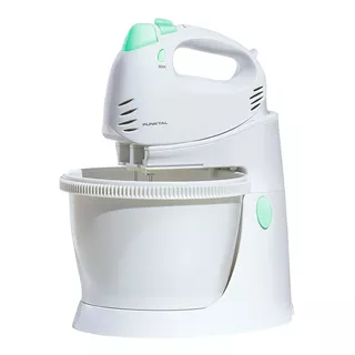 Batidora Punktal Pk-92050 300w Bowl De 3l Con Giro Automático Blanca