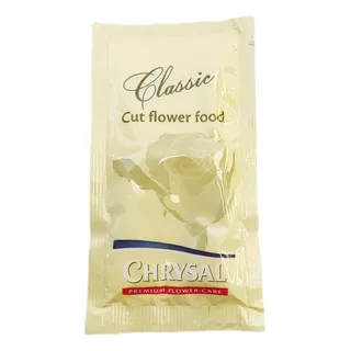 Alimento Para Flores Chrysal Classic 100 Pcs 10g C/u