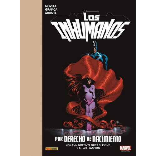 Novela Grafica Marvel - Los Inhumanos: Por Derecho De Nacimiento, De Ann Nocenti. Editorial Panini Comics, Edición 1 En Español, 2019