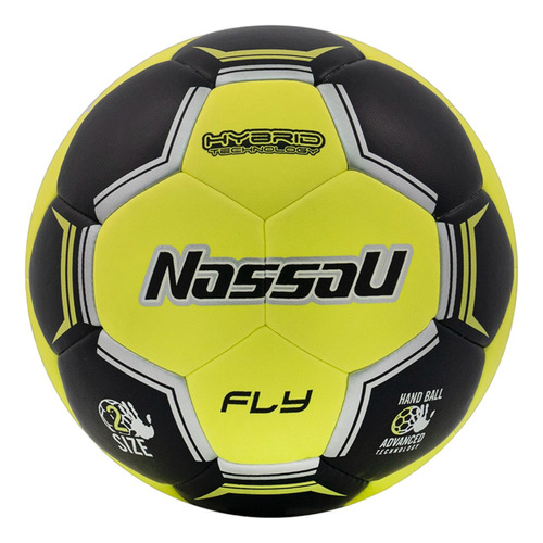 Pelota Nassau Fly Numero 2 Handball Balonmano Profesional
