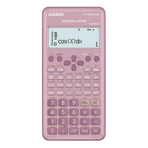 Calculadora Casio Cientifica Fx 570 Es Plus Color Rosa