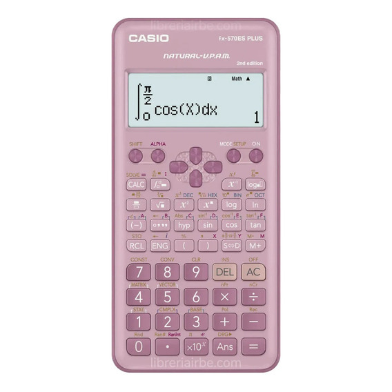 Calculadora Casio Cientifica Fx 570 Es Plus Color Rosa