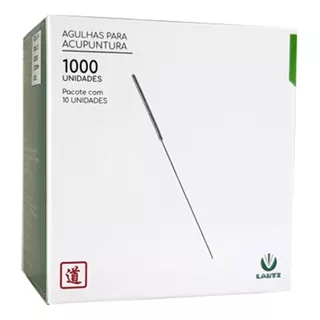 Agulha Acupuntura 25x50 Cx 1000 Un Pcte - Lautz(importada)