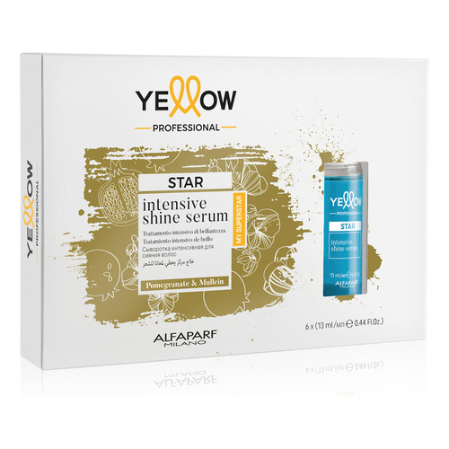 Yellow Star Shine Intensive Shine Serum Ampolletas