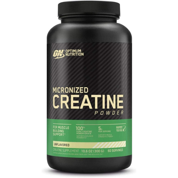 Creatina Micronizada Optimum Nutrition 300g Powder On