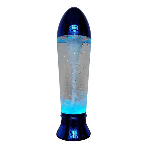 Lámpara De Lava De Torbellino Color De La Estructura Azul