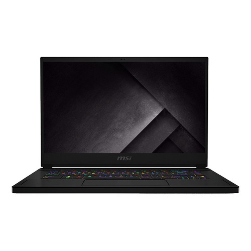 Notebook gamer  MSI GS Stealth Series GS66 Stealth negra 15.6", Intel Core i9 10980HK  16GB de RAM 1TB SSD, NVIDIA GeForce RTX 2070 Super 300 Hz 1920x1080px Windows 10 Home