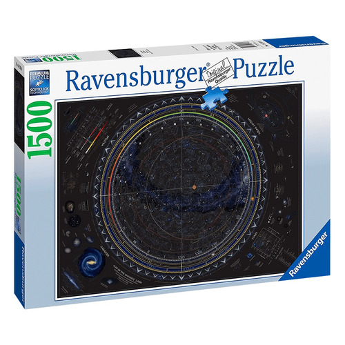 Rompecabezas Ravensburger Mapa Del Universo 1500 Pzas