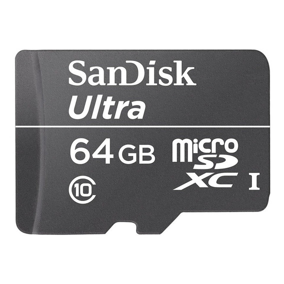 Tarjeta De Memoria Micro Sd 64gb  Sandisk  Clase 10