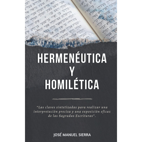 Libro: Hermenéutica Y Homilética - Tapa Blanda