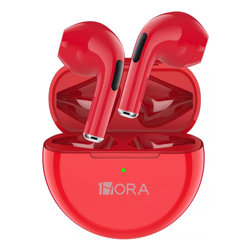 Audífonos in-ear inalámbricos 1Hora AUT119 rojo