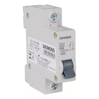 Disjuntor Monopolar Siemens Curva C 40/50/63 A