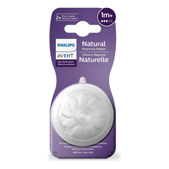 Tetina para mamadera Avent Philips Natural SCY963/02