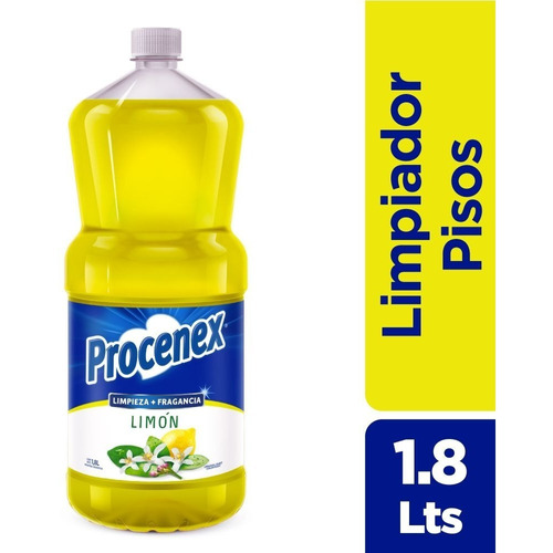 Procenex Limpiador Líquido De Pisos Limón 1,8l  Pisos