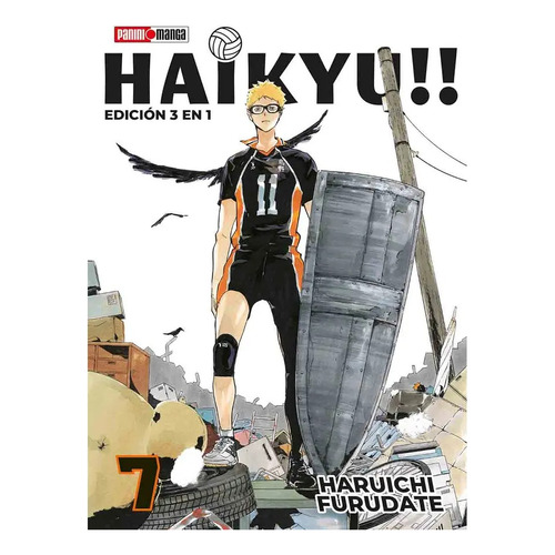 Haikyu 3 En 1: Haikyu, De Haruichi Furudate. Serie Haikyu, Vol. 7, Haikyu. Editorial Panini, Tapa Blanda En Español, 2022