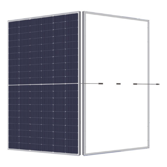 Panel Solar Elite Plus 450w 42v Monocristalino 144 Celdas Color Azul Voltaje De Circuito Abierto 41.4v Voltaje Máximo Del Sistema 41.4v