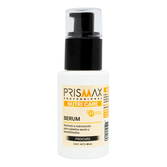 Prismax Nutri Care Serum Nutritivo Para Cabello Seco 60ml 3c