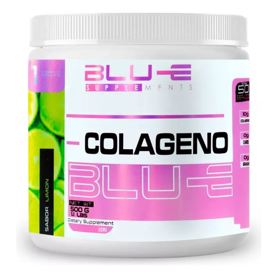 Colágeno Blu-e Supplements Varios Sabores 500 Gr 