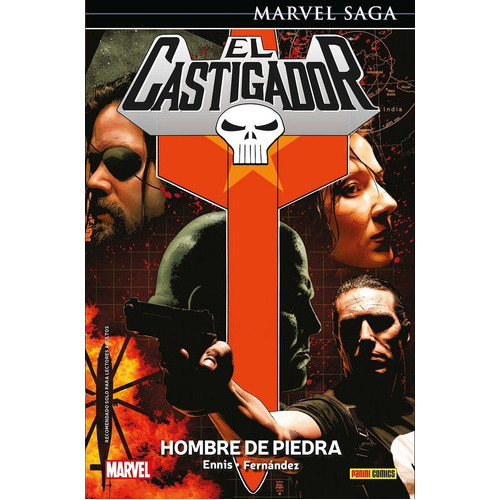 El Castigador 09: Hombre De Piedra, De Ennis, Garth. Editorial Panini Comics, Tapa Dura En Español