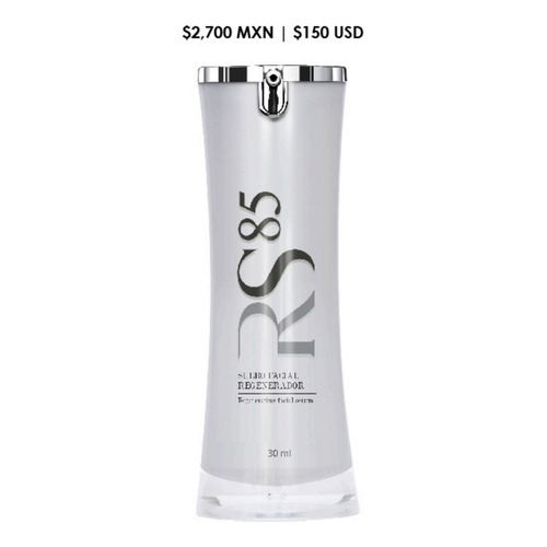 Rs85 Serum Regenerador Facial Livecells Regenera, Exosomas Tipo de piel Envejecida, con arrugas, sin vida, con daño solar intenso