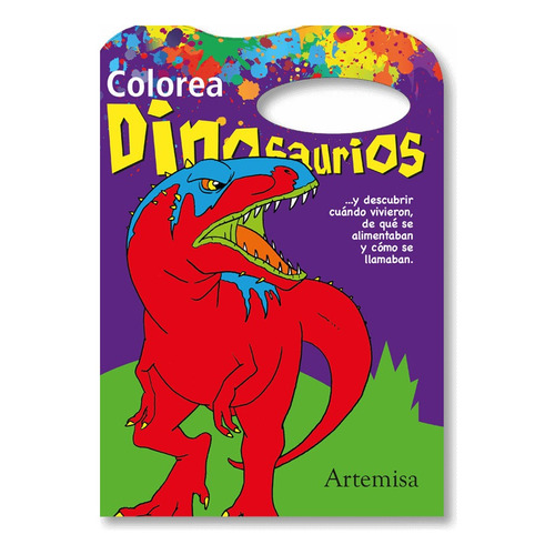 Colorea Dinosaurios - Pintar Dinosaurios Con Manija