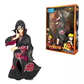 Boneco Itachi Akatsuki Naruto Action Figure Black Friday