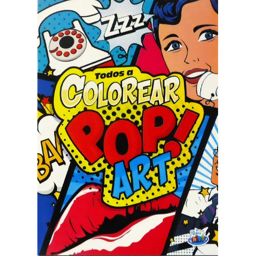 Pop Art - Todos A Colorear, De Vv. Aa.. Editorial Brainy Kids, Tapa Blanda, Edición 1 En Español