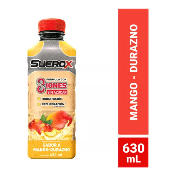 Suerox Bebida Isotónica Mango-durazno 630 Ml