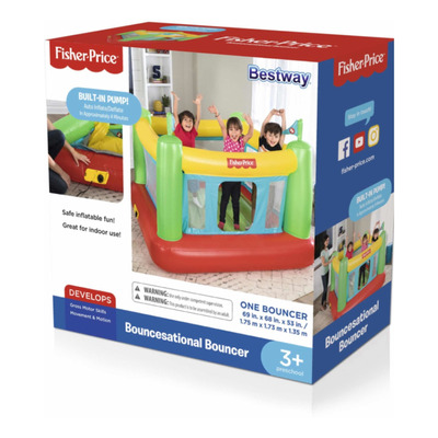 Brincolín Fisher Price Auto Inflable